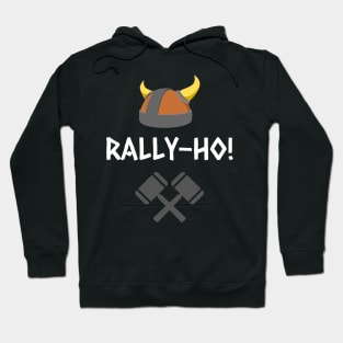Rally Ho, FFIX Edition (White Text) Hoodie